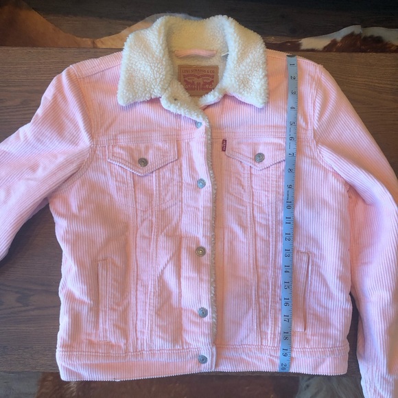 Levi’s Sherpa Trucker Jacket Pink 🌸 - Picture 7 of 8